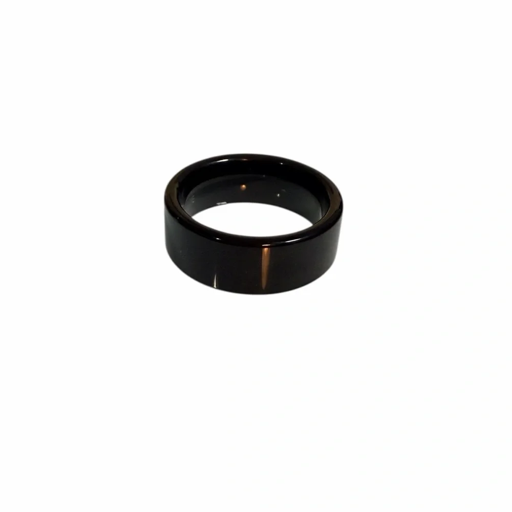 Black Tungsten Carbide Steel 6 mm Men’s or Women’s Unisex Wedding Band Ring